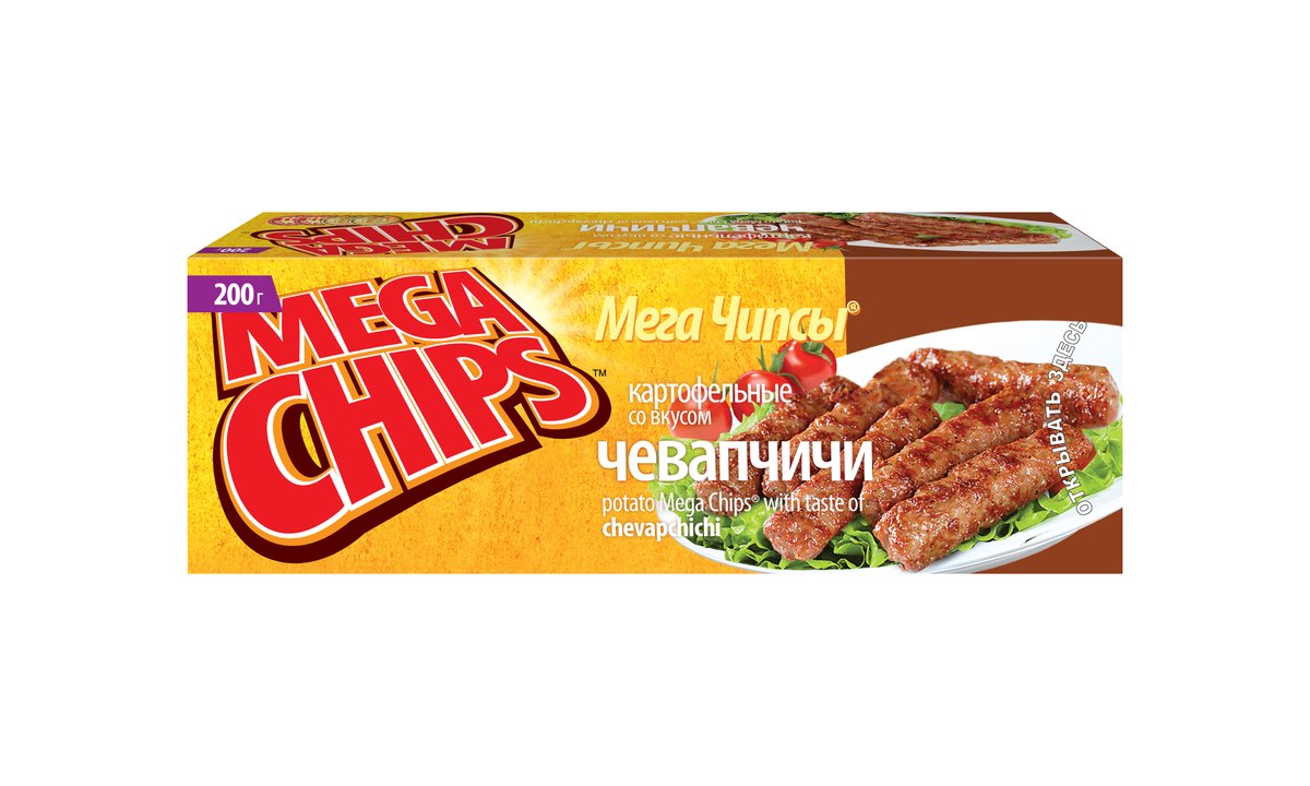 MEGACHIPS chips Chevapchich (200 გ)