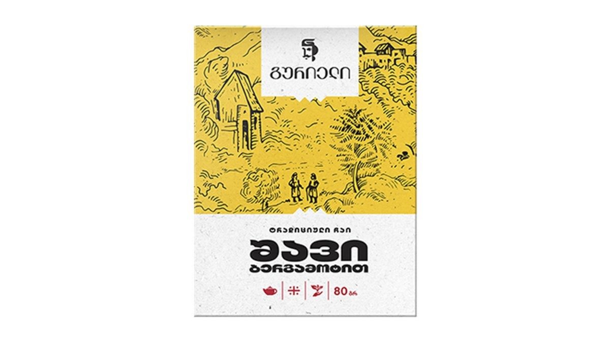 Gurieli Чай bergamot flavor (80 g)