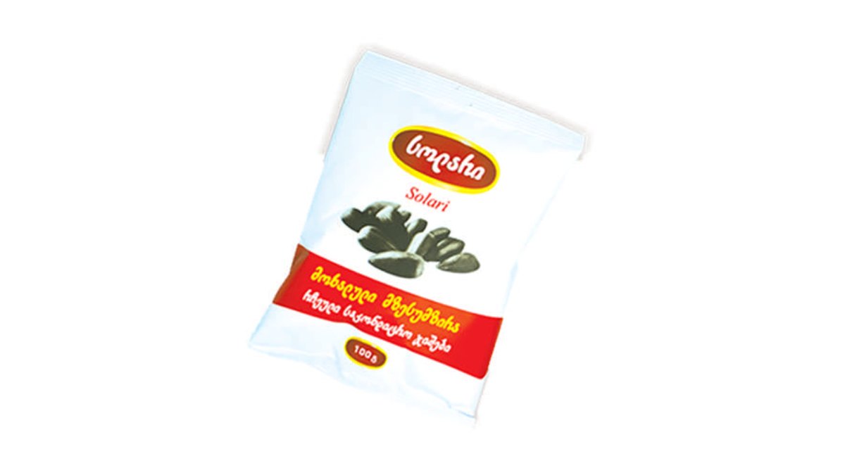 სოლარი Семена подсолнечника roasted (100 gr)
