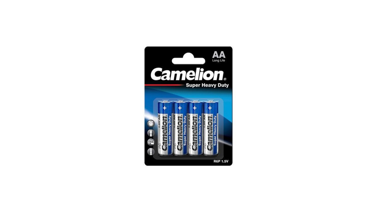 ელემენტი Алкалиновая батарея AA Super Heavy Blue (4 pcs)