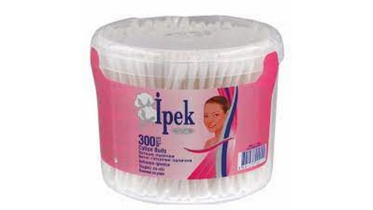 Ipek Ear Swabs round (300 pcs)