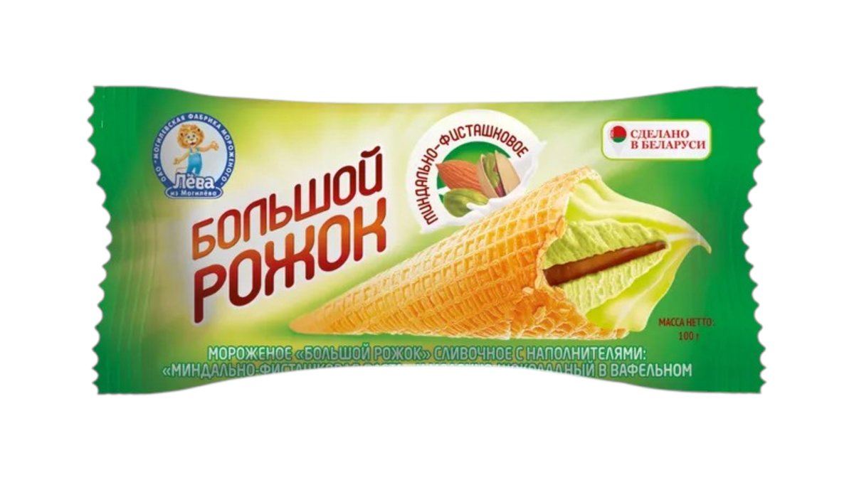 Lyova iz Mogileva ice cream creamy almond-pistachio (100 g)