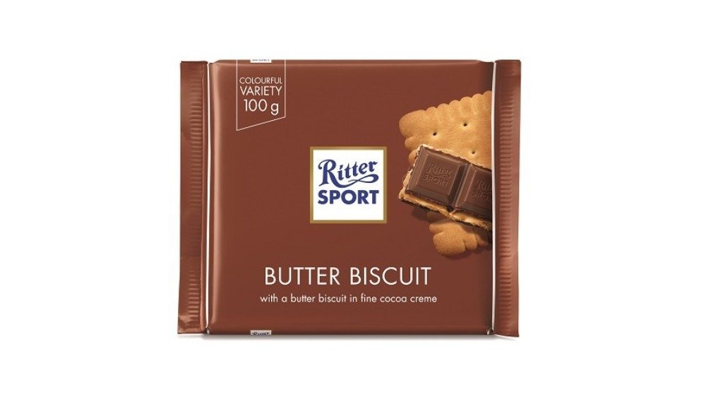 Ritter Sport Chocolate with butter biscuits (100 g)