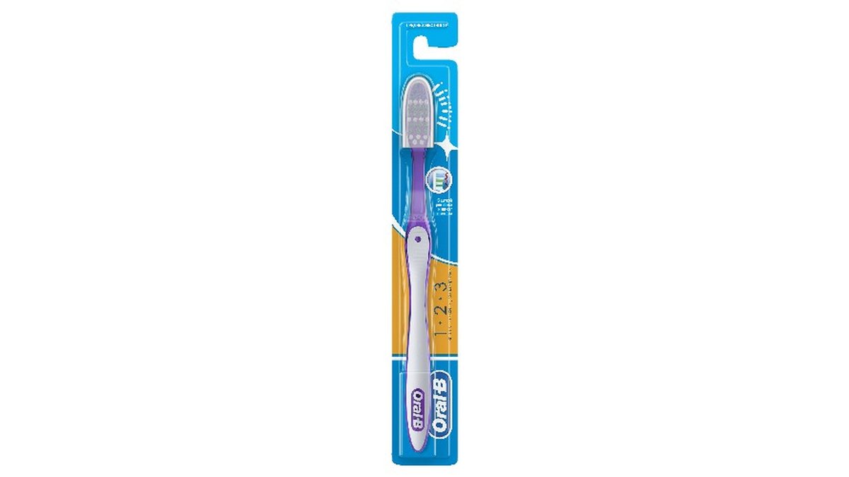 Oral-B ზედა კბილის ჯაგრისი medium (1 pcs)