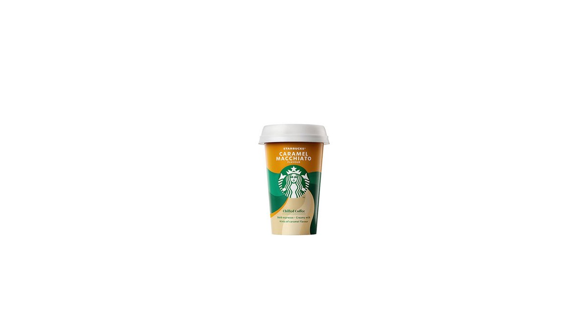 STARBUCKS Холодный кофе Iced Coffee with Caramel (220 ml)