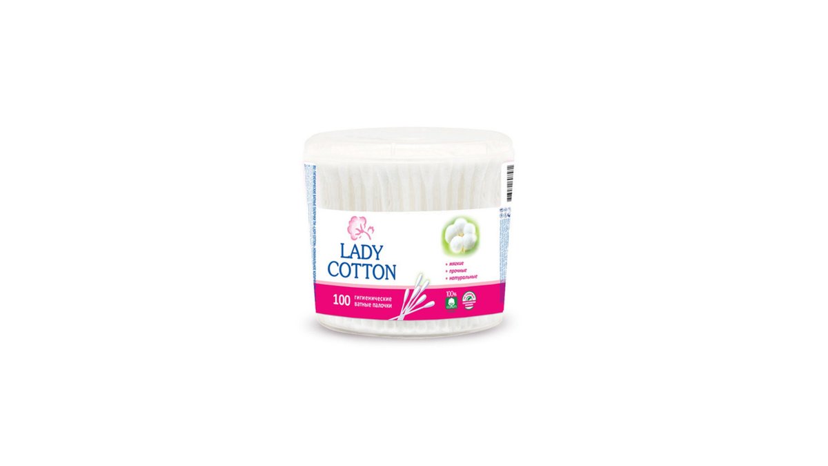 LADY COTTON ear sticks (100 pcs)