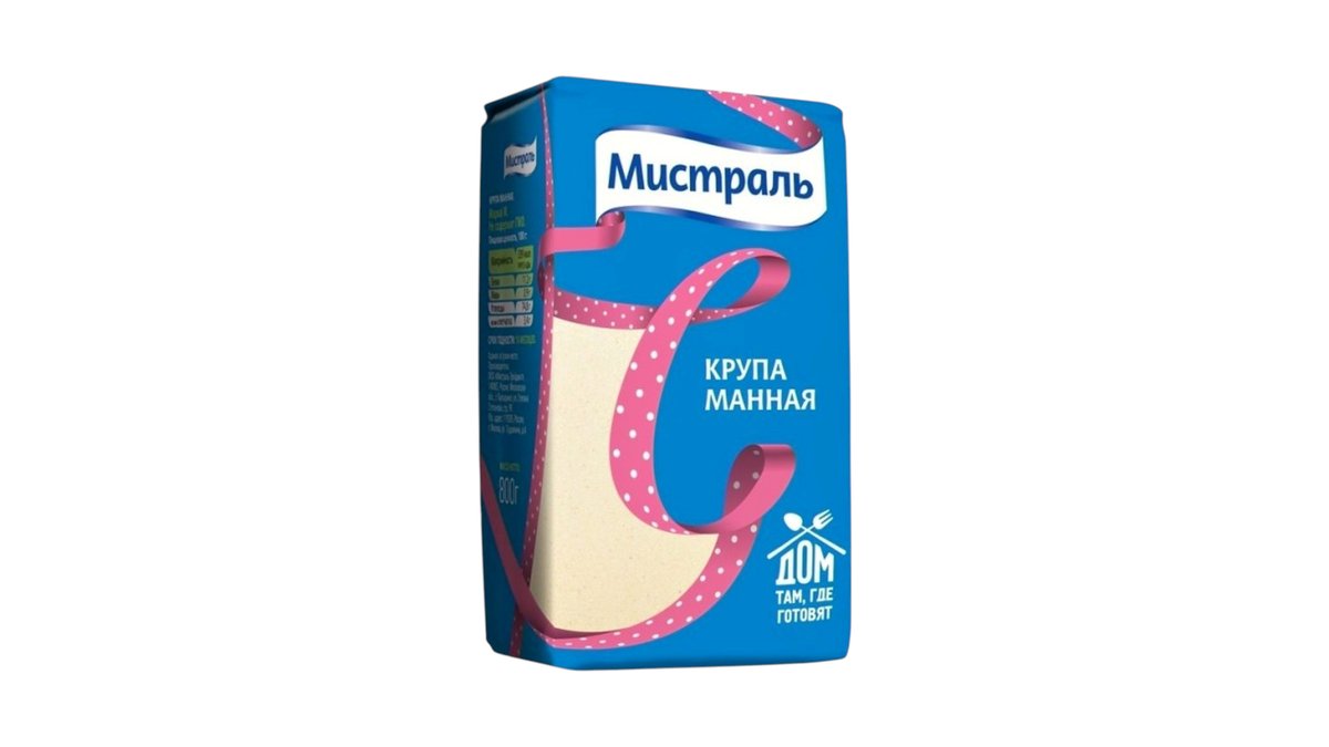 Mistral მანან მარცვალი მანანის ბურღული (800 g)