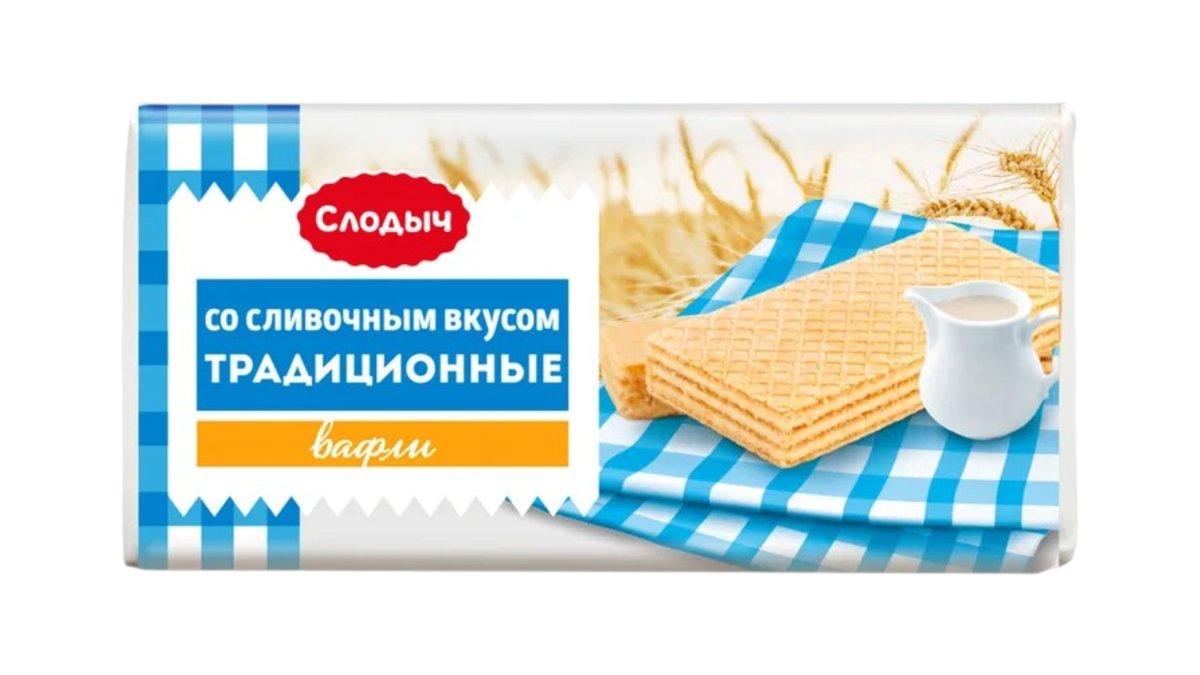 სლოდიჩ waffle Traditional Cream Flavor (100 g)