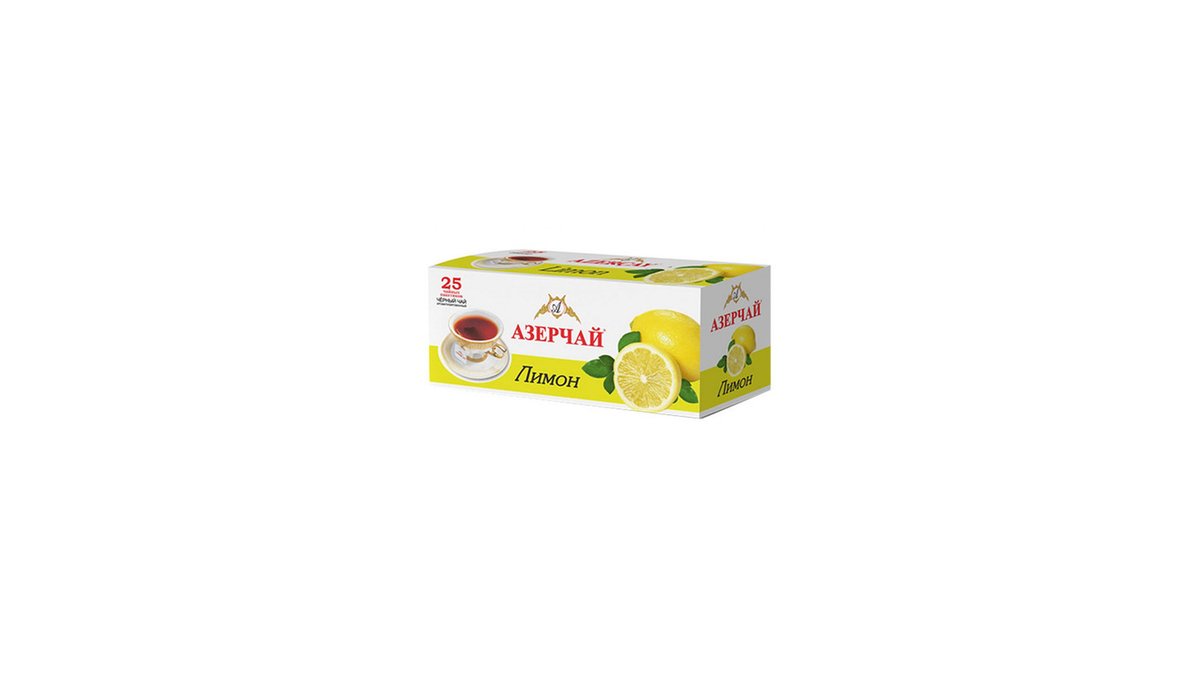 აზერჩაი Tea with lemon (25 pcs)