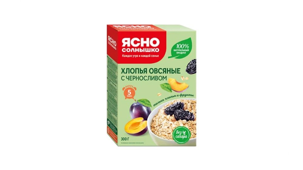 Yasno Breakfast Cereal with plums (300 g)