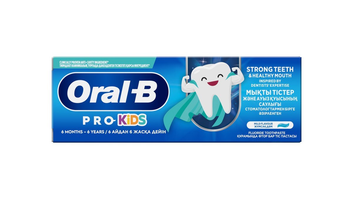 Oral-B зубная паста for children 6 months-6 years (50 ml)