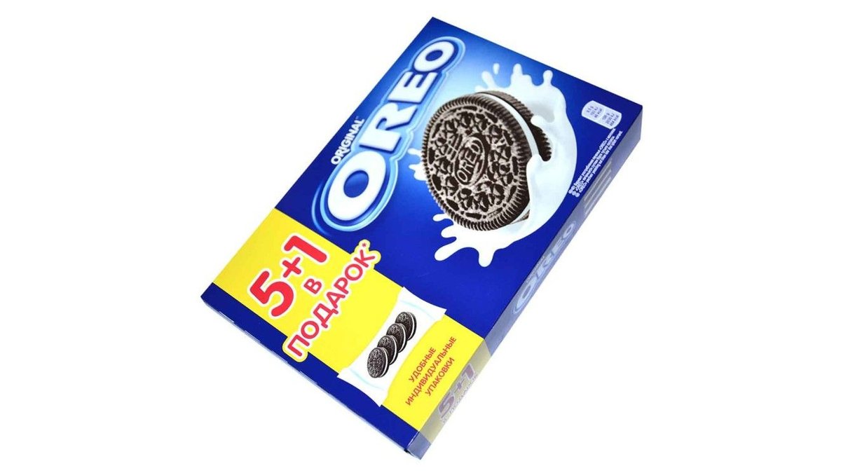 Oreo печенье cocoa and vanilla (228 g)