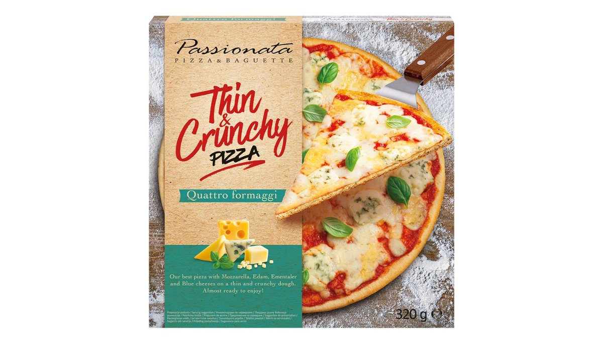 Iglotex Pizza Slices four cheeses (320 გ)