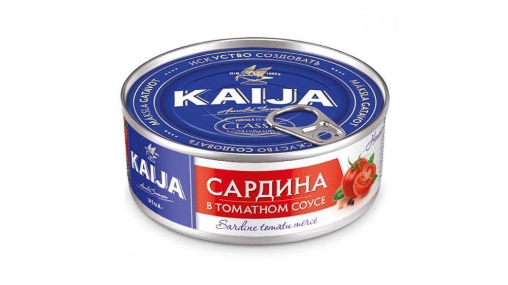 Kaija Сардина in tomato (240 gr)