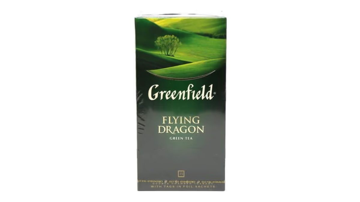 GREENFIELD Зеленый чай Flying Dragon (25 pcs)