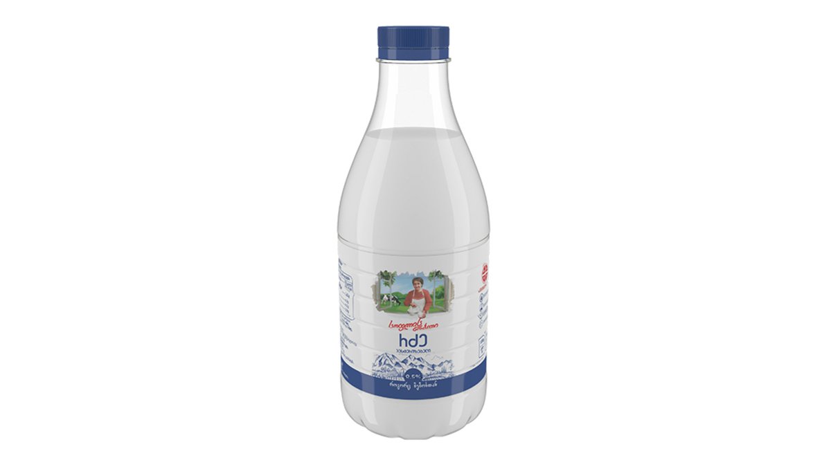 სოფლის ნობათი რძე village milk pasteurized 2.5% (900 g)