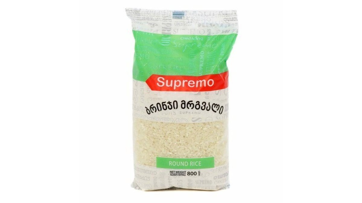 Supremo ბრინჯი round (800 g)