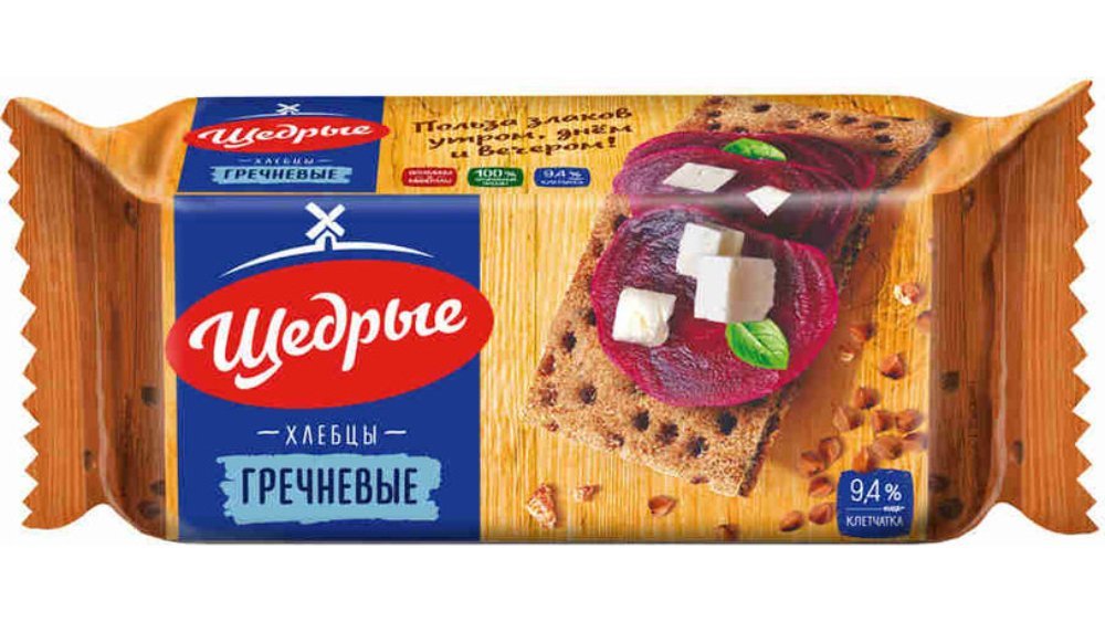 Shedrie Хрустящий Хлеб (100 g)