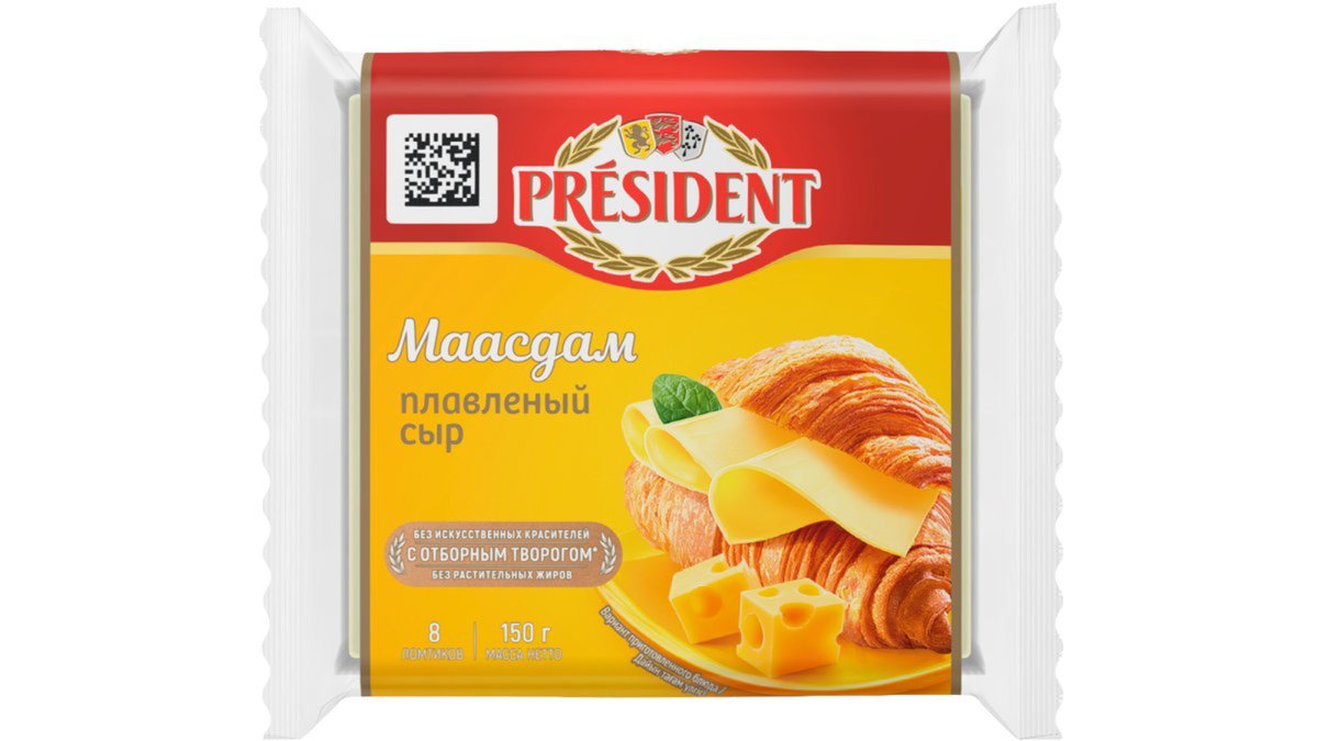 President сыр 40%