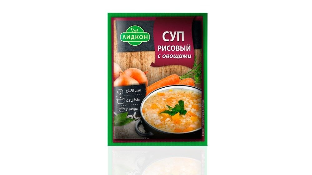Суп Rice with Vegetables (70 g)