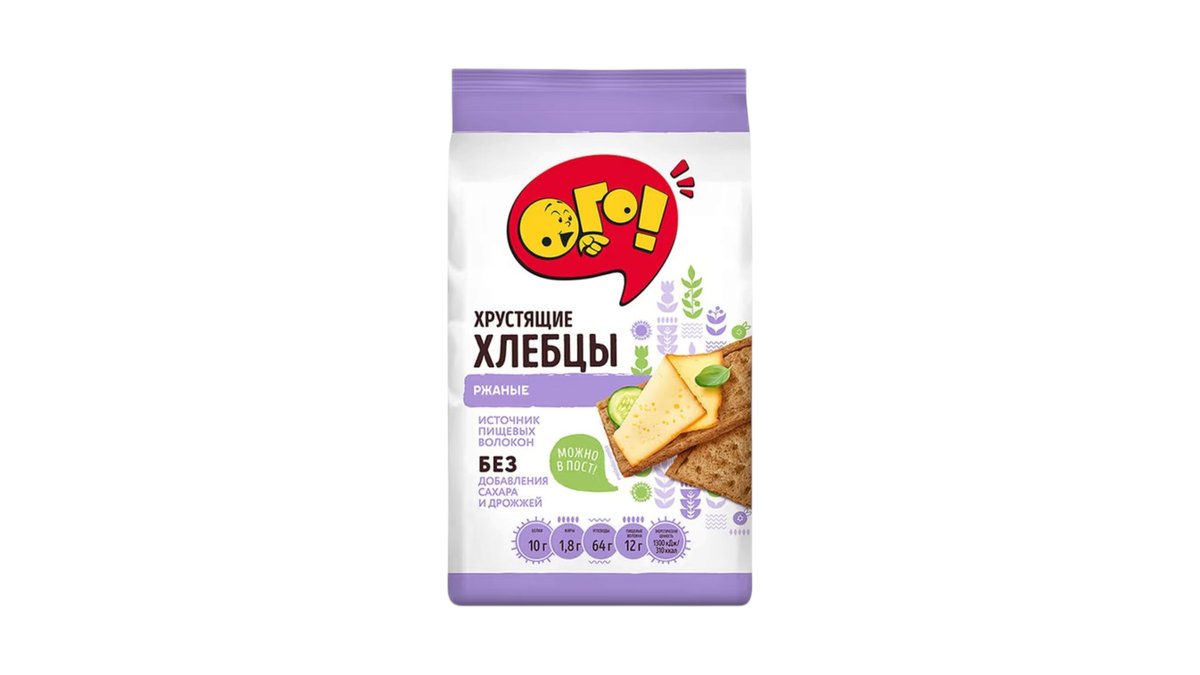 Aga Хрустящий Хлеб rye (75 g)