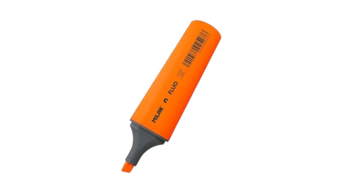 MILAN Канцелярские товары orange slanted tip (12 pcs)