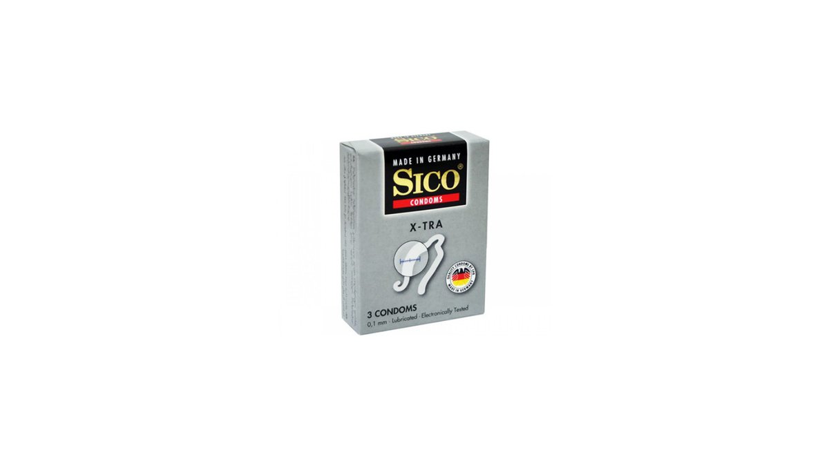 Sico Condoms X-TRA (3 pcs)