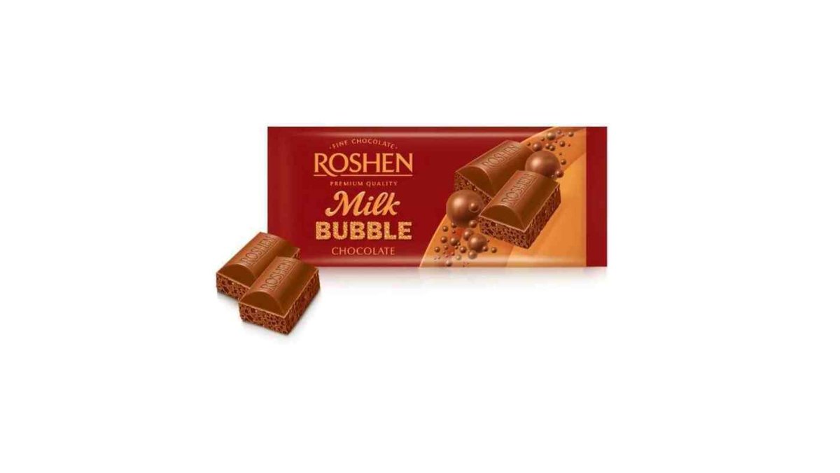 როშენი Chocolate with milk (80 gr)