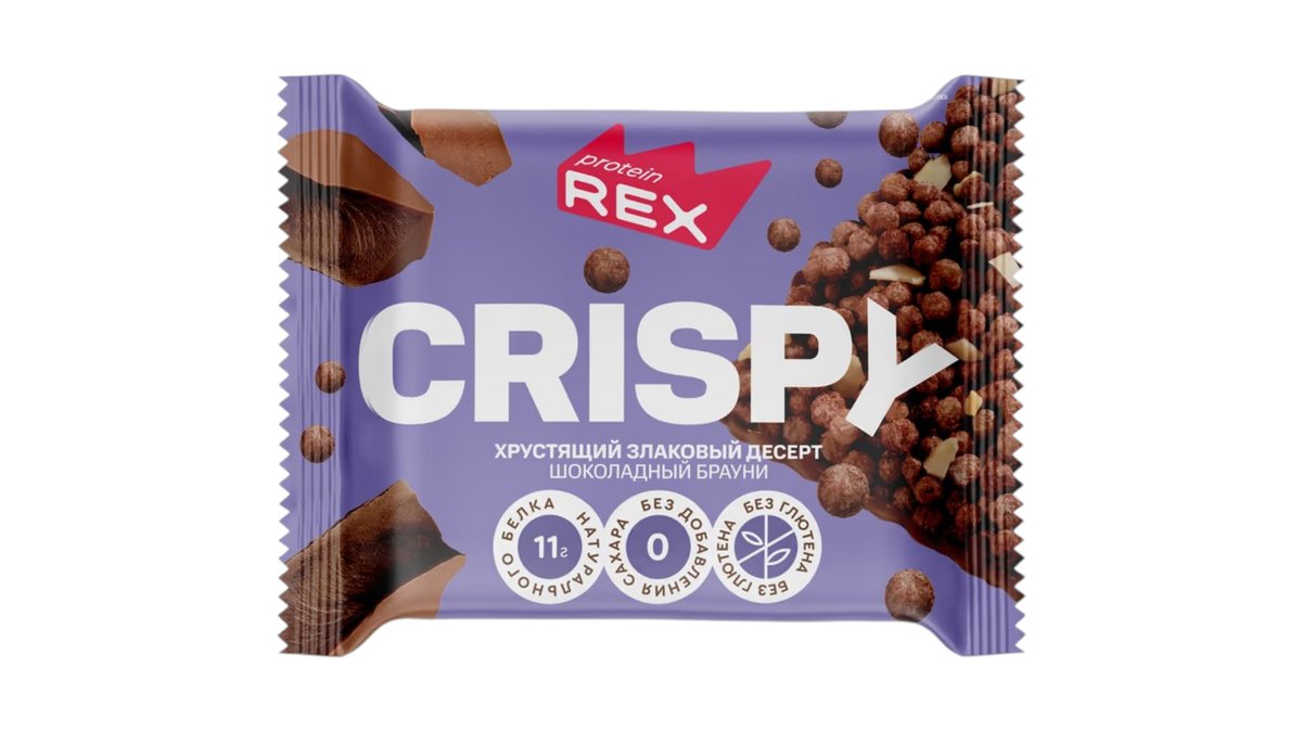 REX Хрустящий Хлеб chocolate brownie (55 g)