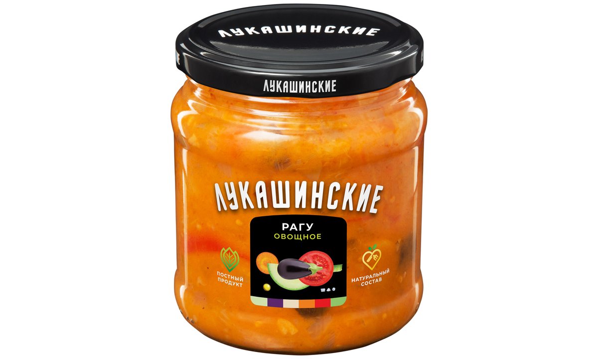 Lukashinskie Овощной консерв homemade vegetable ragout (450 g)