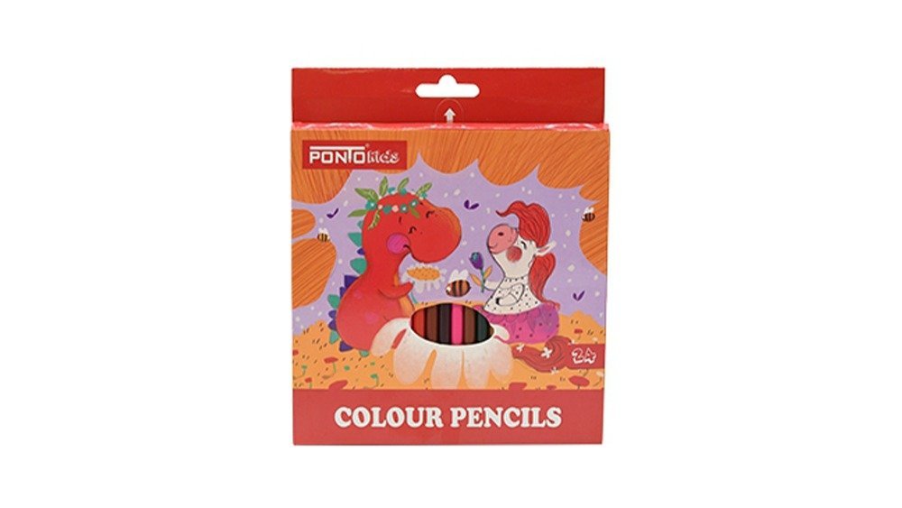 PONTO KIDS Канцелярские товары ფერადი (24 pcs)