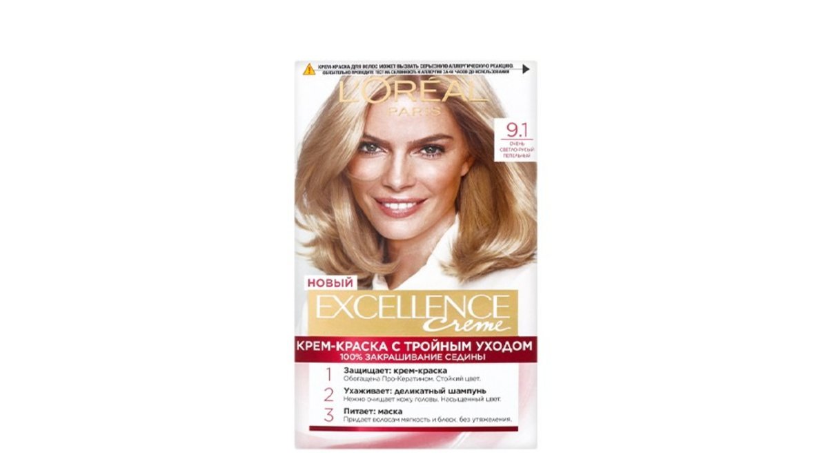 Excellence Hair Dye 9.1
