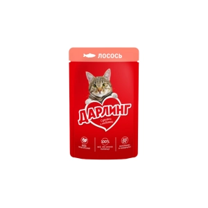 Darling Кошачий корм in Jelly with Salmon (75 g)