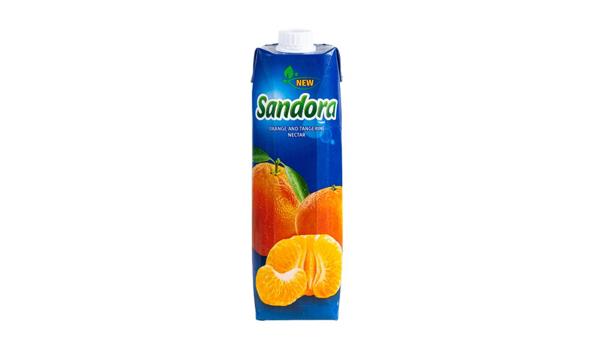 Sandora წვენი Orange and Tangerine (1 l)