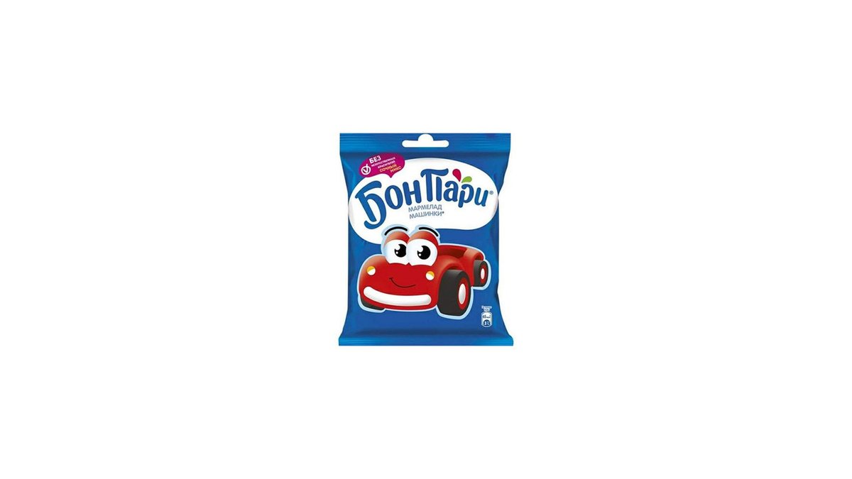Bon Pari candy jelly beans cars (75 g)