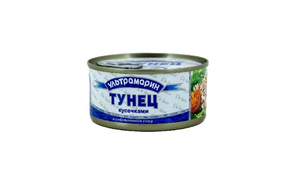 Aquamarine рыба tuna in juice (185 გრ)