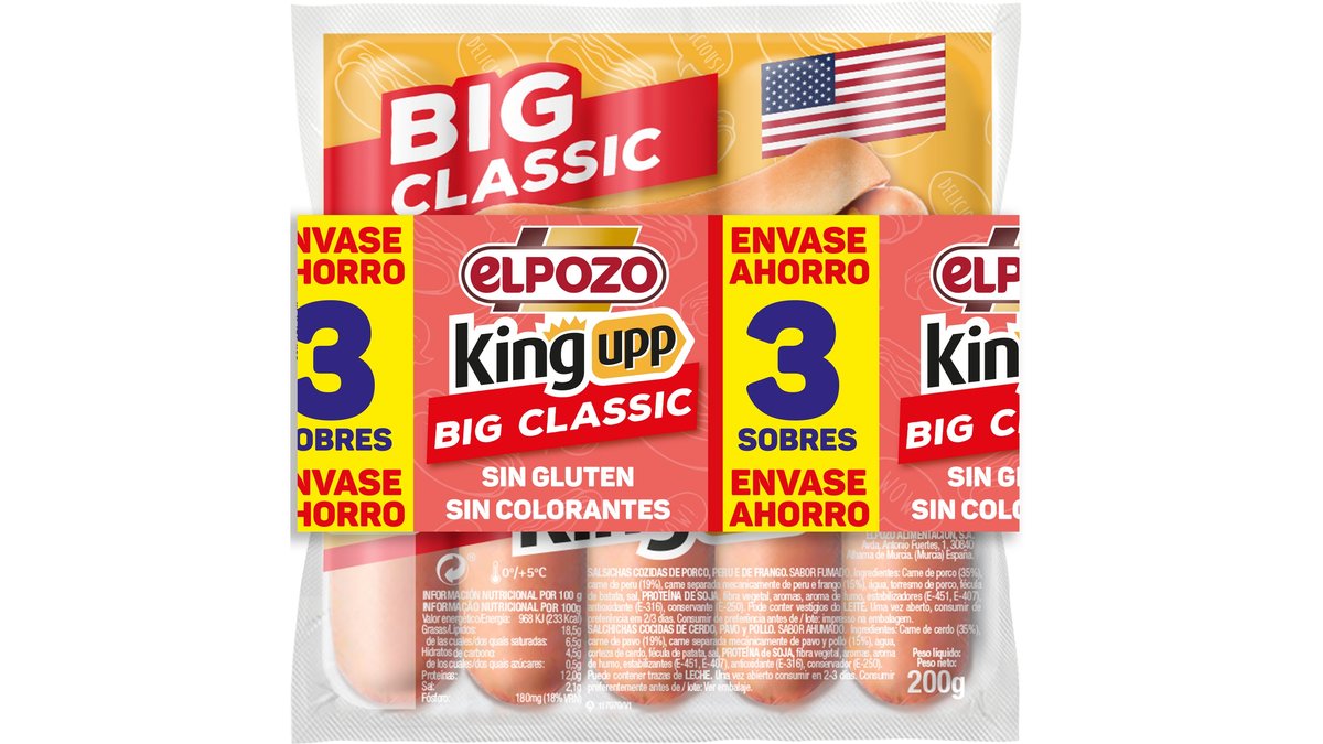 Elpozo sausage gluten-free (600 g)