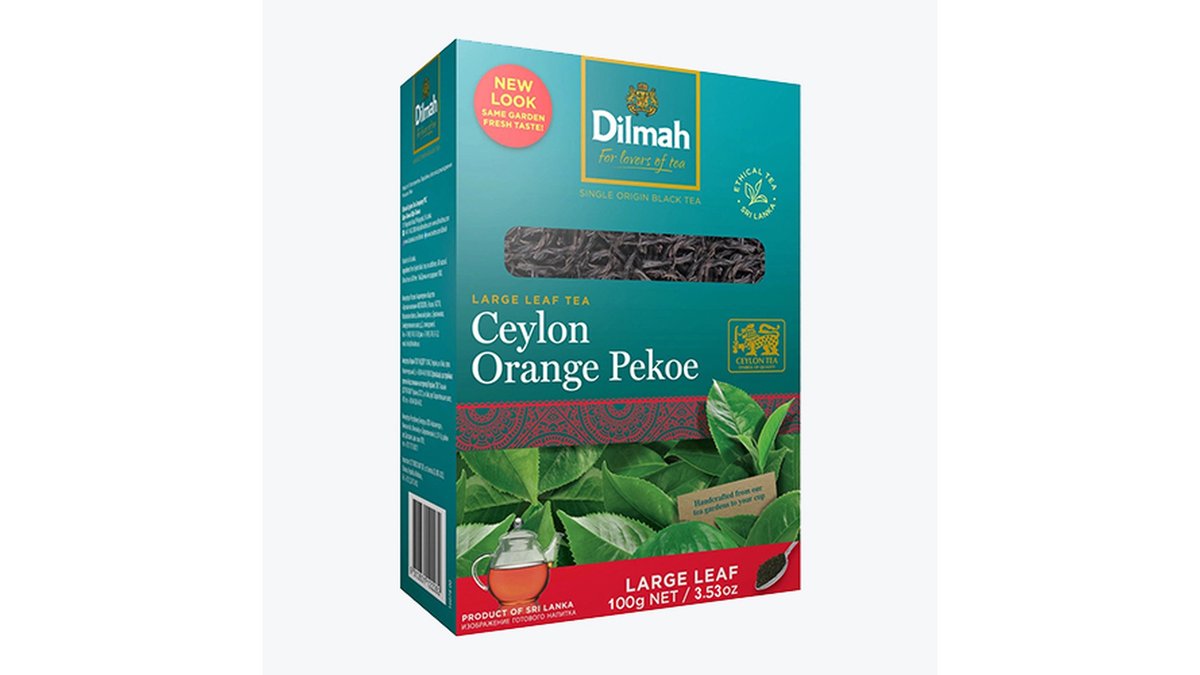 Dilma Tea Ceylon large-leaved (100 g)