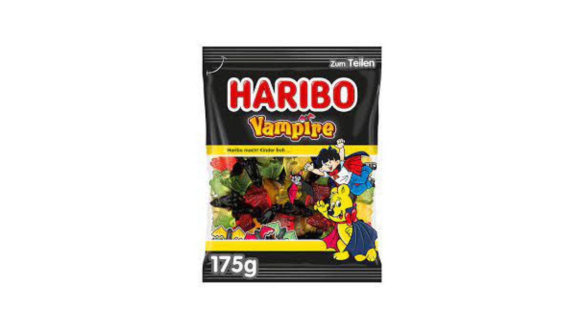 HARIBO კანფეტი Jelly Bean Vampire