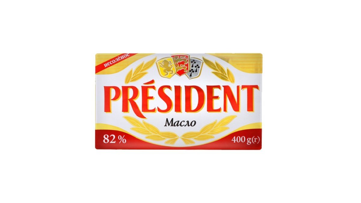 President მარგარინი French (82%) (400 g)