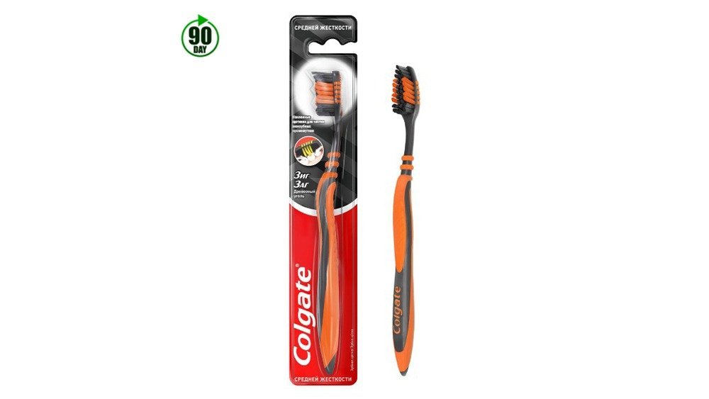 Colgate toothbrush Zig-Zag Charcoal