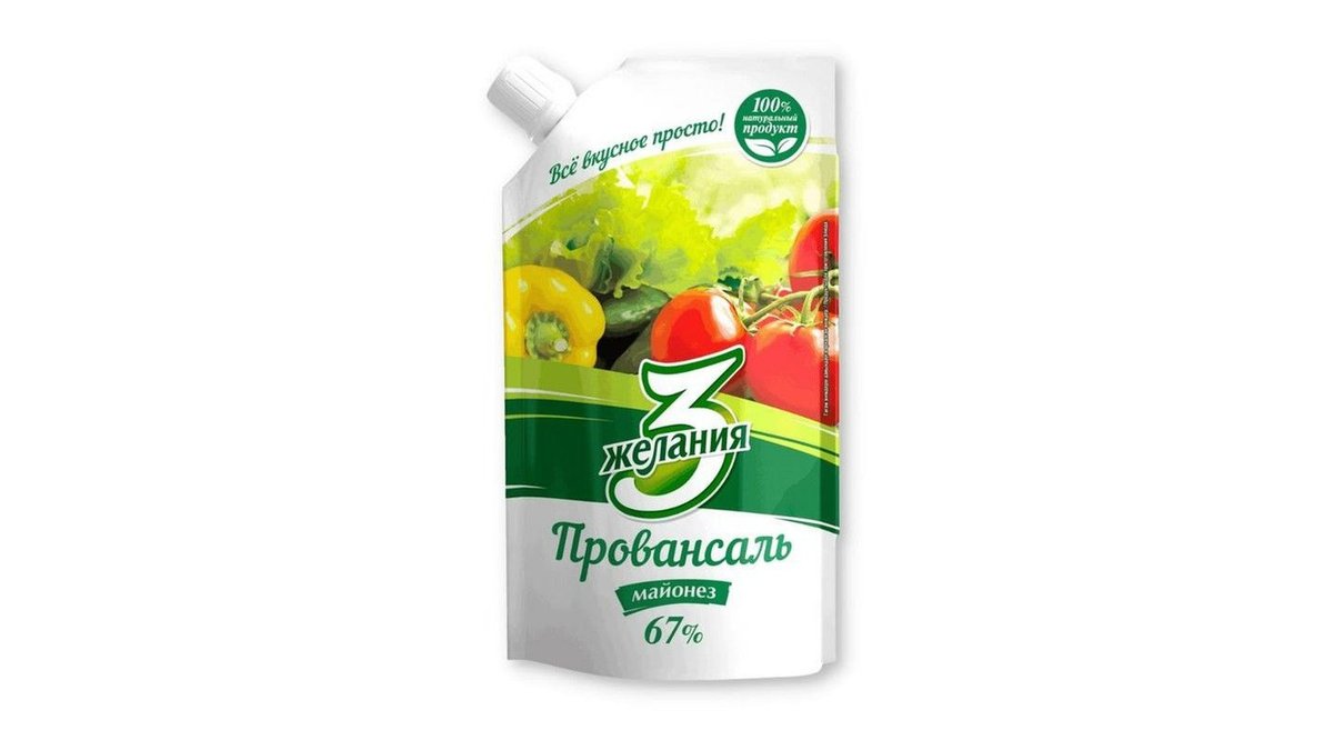 3 Zhelania mayonnaise Provencal 67% (380 g)