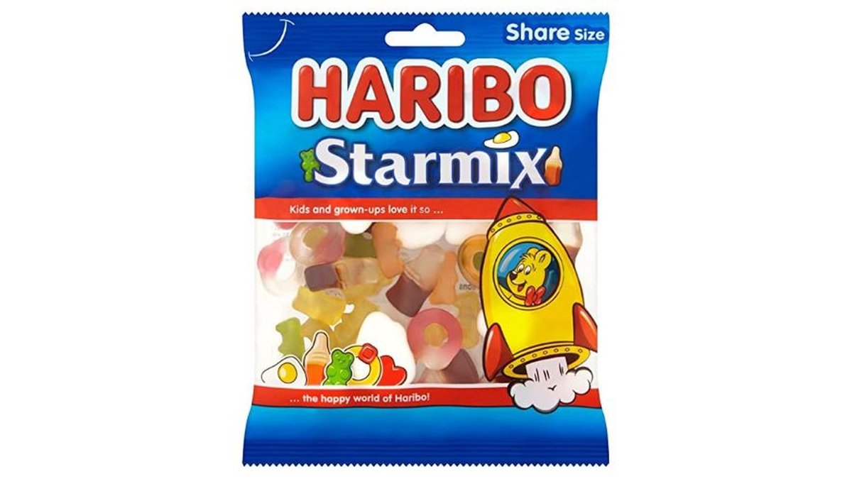 Haribo Жевательные конфеты Star Mix (80 gr)