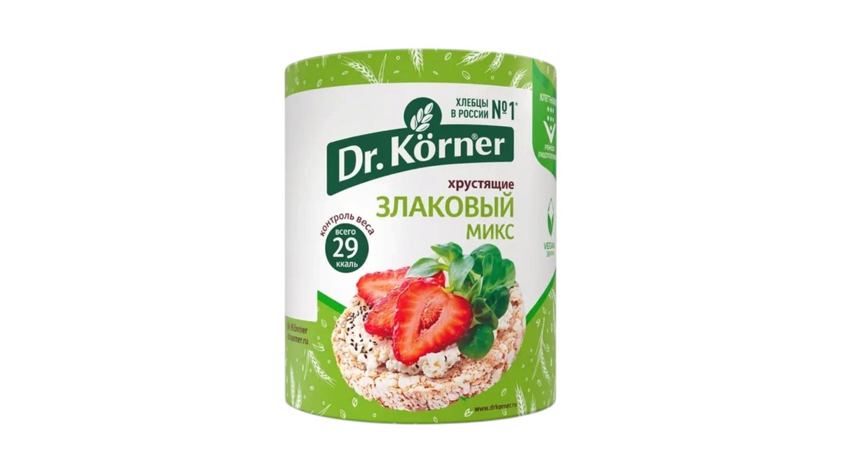 Dr.Körner ხორბლის ხრაშუნა პური mix (90 g)