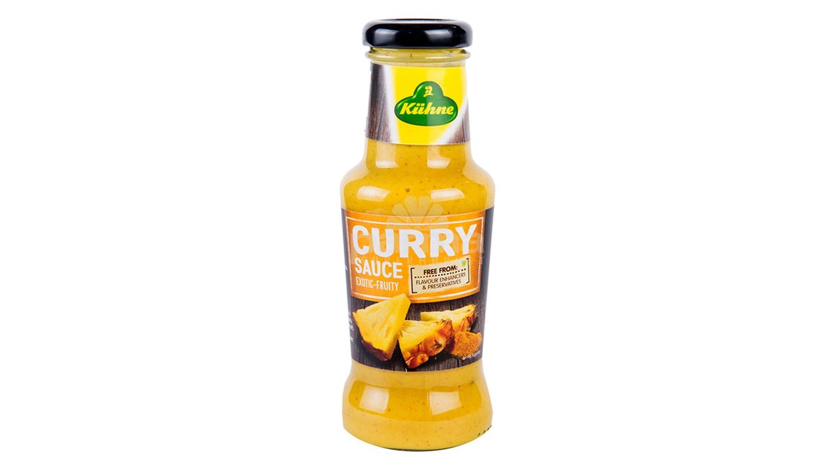 Kuhne sauce Curry (250 ml)