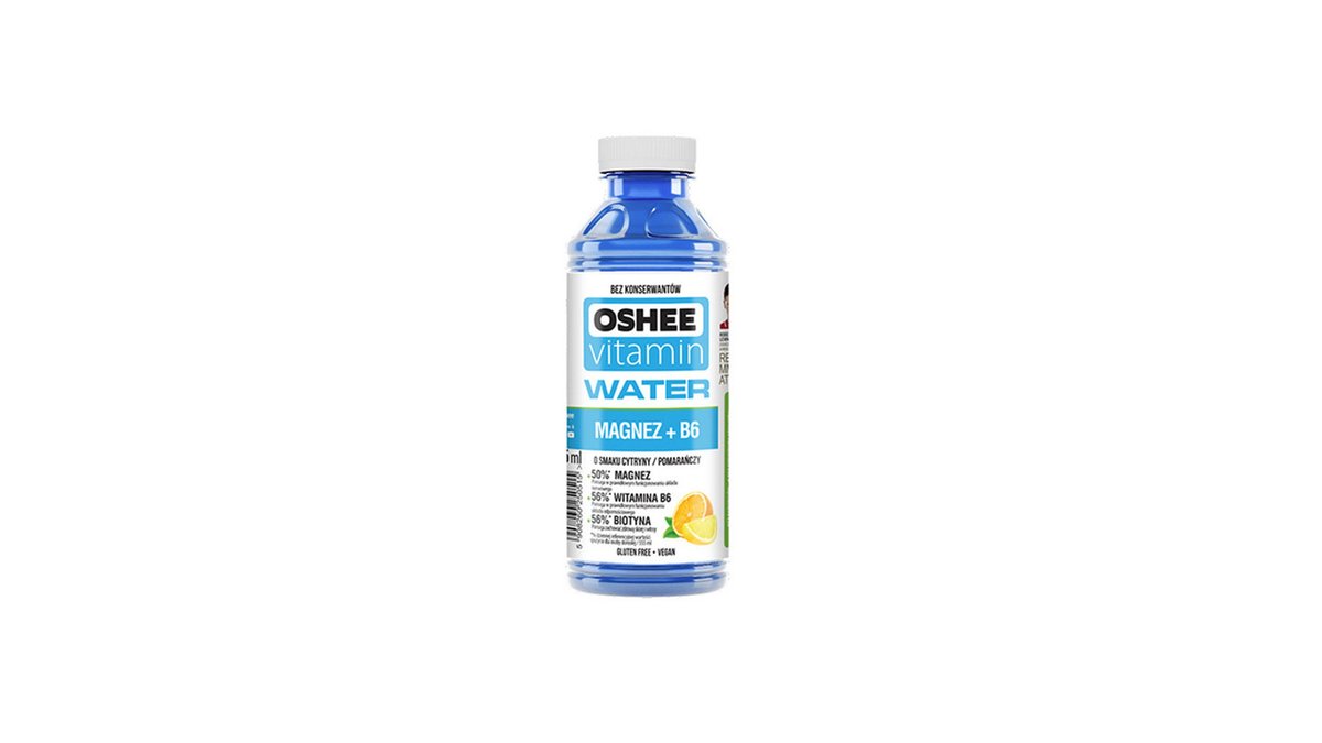 OSHEE უგაზო წყალი with magnesium (555 ml)