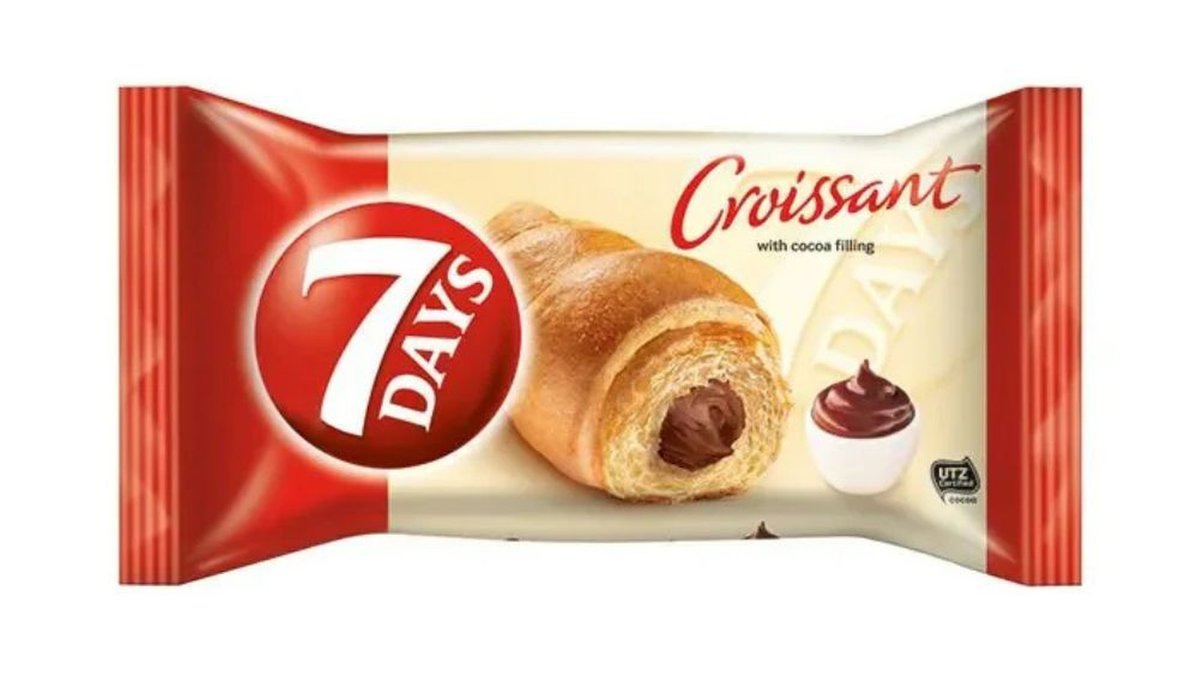 7Days Mini Croissant cocoa and vanilla flavor (60 g)
