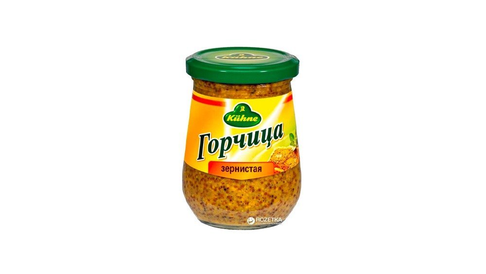Kuhne მუსტარდი with grain (250 ml)