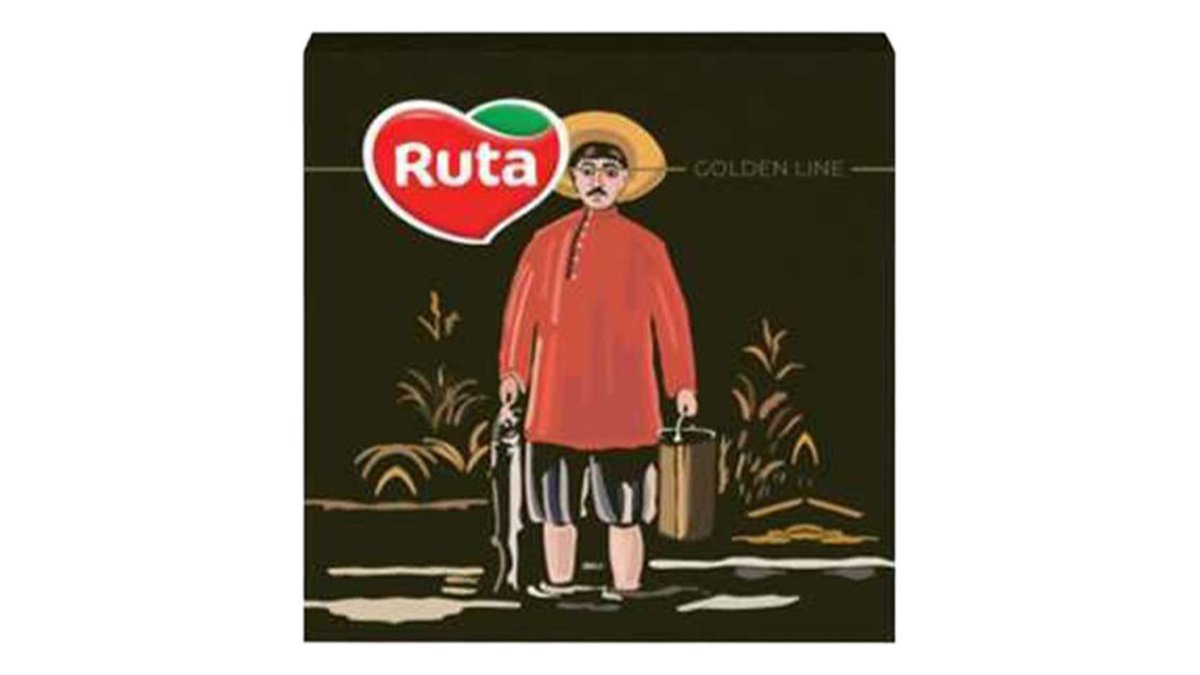 RUTA Носовой платок მეთევზე 33x33 (20 pcs)