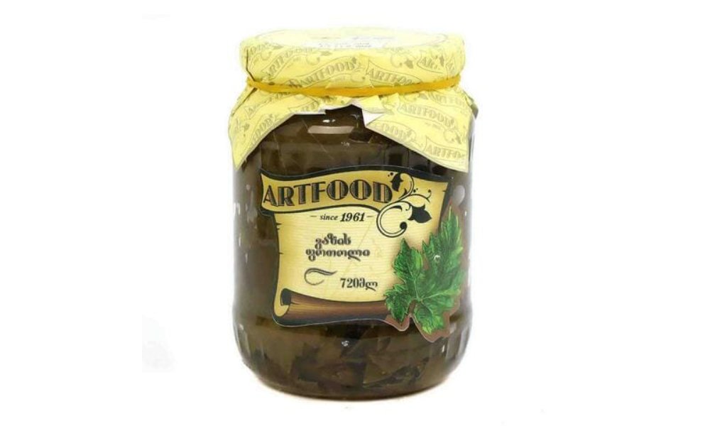 Art Food ყურძნის ფოთლები